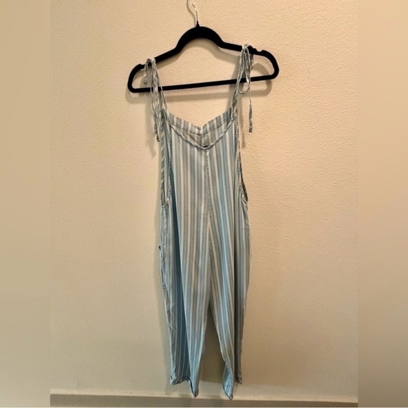 bobi Pants - bobiBLACK Los Angeles stripped blue jumpsuit, size S